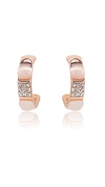 Picture of Innovatively Designed Classic Rose Gold Plated Stud 