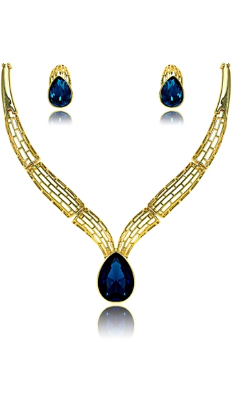 Picture of Diversified Gold Plated Dubai Style 2 Pieces Jewelry Sets