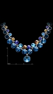 Picture of High Profitable Swarovski Element Big Collar 16 OR 18 Inches