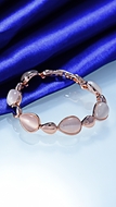 Picture of Unique Fashion Zinc-Alloy Rose Gold Plated Bracelets