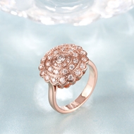 Picture of Elegant Colored White Fashion Rings