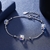 Picture of Simple Swarovski Element Link & Chain Bracelets 3LK053741B