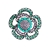 Picture of Zinc Alloy Artificial Crystal Brooches 2YJ053989