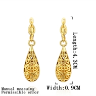 Picture of Casual Gold Plated Dangle Earrings with Fast Shipping