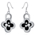 Picture of Fashionable Flowers & Plants Platinum Plated Dangle Earrings