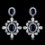 Picture of Luxury Blue Dangle Earrings with Full Guarantee