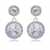 Picture of Zinc Alloy Platinum Plated Drop & Dangle Earrings with Unbeatable Quality