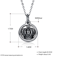 Picture of Fast Selling Platinum Plated Fashion Pendant Necklace Factory Direct Supply