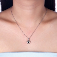 Picture of Great Value White Platinum Plated Pendant Necklace with Member Discount