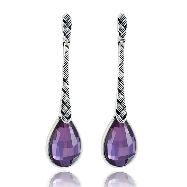 Picture of Fabulous Zinc-Alloy Crystal Drop & Dangle