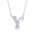 Picture of Fashionable Casual 925 Sterling Silver Pendant Necklace