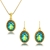 Picture of Designer Gold Plated Classic Necklace and Earring Set with No-Risk Return