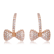 Picture of Delicate Cubic Zirconia Stud Earrings with Speedy Delivery