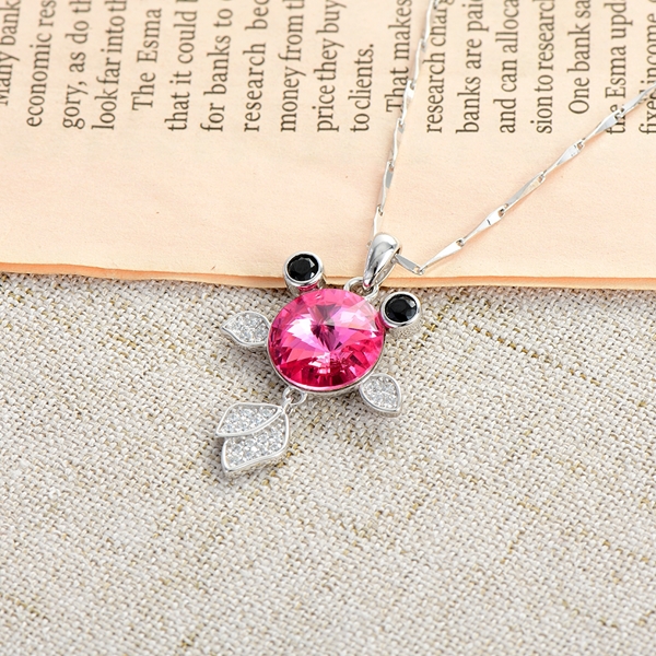 Picture of Sparkling Casual 925 Sterling Silver Pendant Necklace