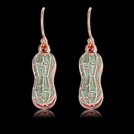 Picture of Zinc Alloy Green Dangle Earrings in Flattering Style