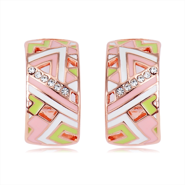 Picture of Impressive Pink Classic Stud Earrings from Reliable Manufacturer