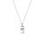 Picture of Great Cubic Zirconia Platinum Plated Pendant Necklace