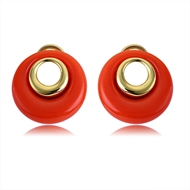 Picture of Zinc Alloy Rose Gold Plated Stud Earrings For Your Occasions