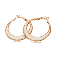 Picture of Affordable Gold Plated Casual Big Hoop Earrings From Reliable Factory