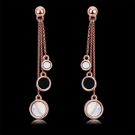 Picture of Rose Gold Plated Shell Dangle Earrings Exclusive Online