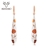 Picture of Classic Rose Gold Plated Dangle Earrings in Exclusive Design