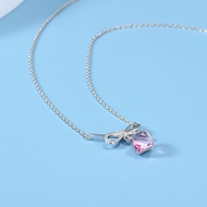Picture of Famous Small Pink Pendant Necklace