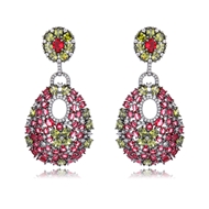 Picture of Staple Medium Cubic Zirconia Dangle Earrings