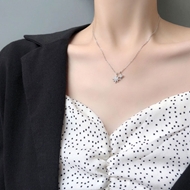 Picture of 925 Sterling Silver Delicate Pendant Necklace in Exclusive Design