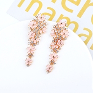 Picture of Hypoallergenic Gold Plated Luxury Dangle Earrings with Easy Return