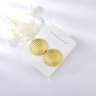 Picture of Affordable Zinc Alloy Gold Plated Big Stud Earrings from Trust-worthy Supplier