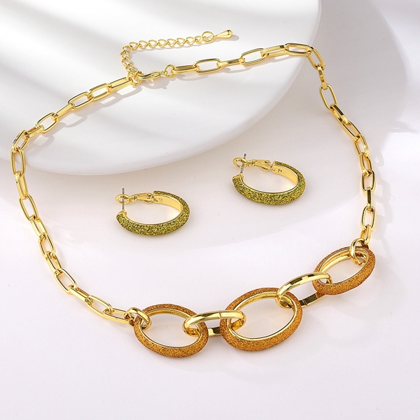 Picture of Funky Dubai Zinc Alloy 2 Piece Jewelry Set