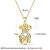 Picture of Delicate Cubic Zirconia Pendant Necklace of Original Design