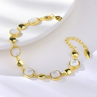 Picture of Good Quality Opal Zinc Alloy Fashion Bracelet