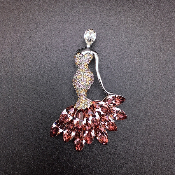 Picture of Medium Zinc Alloy Brooche Online