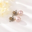 Show details for Classic Artificial Pearl Dangle Earrings with Worldwide Shipping