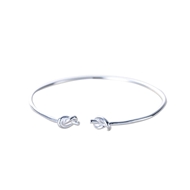 Picture of Affordable Platinum Plated Small Fashion Bangle from Top Designer