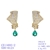 Picture of Trendy Gold Plated Big Dangle Earrings with No-Risk Refund