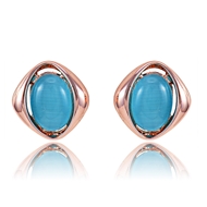 Picture of Classic Opal Stud Earrings with Speedy Delivery