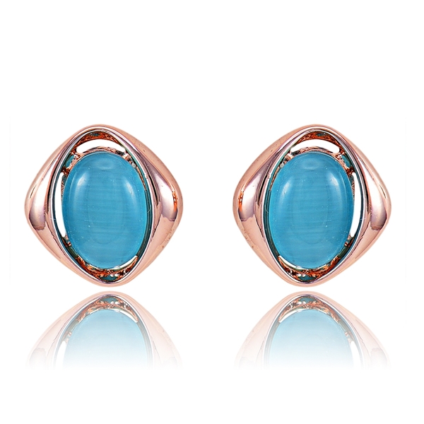 Picture of Classic Opal Stud Earrings with Speedy Delivery