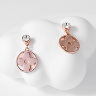 Picture of Classic Rose Gold Plated Dangle Earrings for Ladies