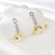 Picture of Filigree Big White Dangle Earrings