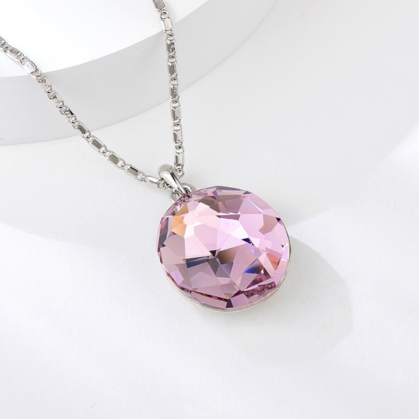 Picture of Charming Purple Zinc Alloy Pendant Necklace As a Gift