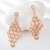 Picture of Bling Big White Dangle Earrings Direct from Factory