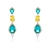 Picture of Luxury Blue Dangle Earrings Factory Supply