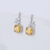 Picture of Fashionable Big Platinum Plated Dangle Earrings