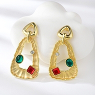 Picture of Dubai Zinc Alloy Dangle Earrings with Worldwide Shipping