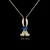 Picture of Sparkling Small Zinc Alloy Pendant Necklace