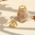 Picture of Irresistible Gold Plated Copper or Brass Stud Earrings As a Gift