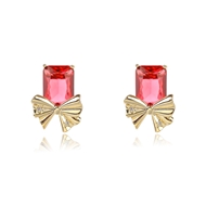 Picture of Famous Big Pink Big Stud Earrings