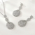 Picture of Sparkling Medium Platinum Plated 2 Piece Jewelry Set